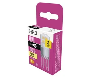 Omezená Nabídka Emos LED žárovka Classic JC / G9 / 1,9 W (22 W) / 210 lm / teplá bílá
