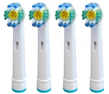 Cenová Bomba KOMA NK07 - Náhradní hlavice pro Braun Oral B EB18A 3D White, 4ks