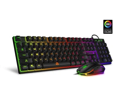 Speciální Cena Connect IT Battle herní combo set, černá