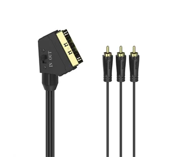 Hama 205156 AV kabel SCART-3 cinch 1,5m Objednat Nyní