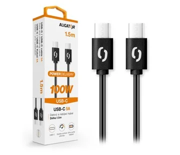 ALI DK 100W, USB-C/USB-C, černý DATKP46 Vrácení Zdarma
