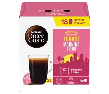 Nescafé DG Grande Miami kapsle 18 ks Omezená Nabídka