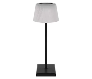 Emos LED stolní lampa Katie, nabíjecí, černá Finální Výprodej