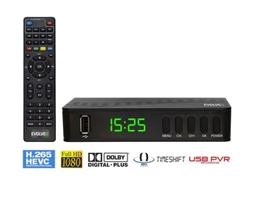 Nová Kolekce Evolveo Alpha T2, HD DVB-T2 rekordér