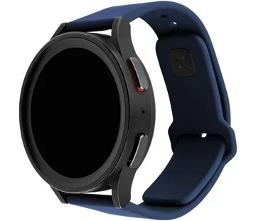 Set silikonových řemínků FIXED Silicone Sporty Strap s Quick Release 20mm pro smartwatch, modrý Doprava Zdarma