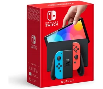 Nintendo Switch OLED neon red&blue Víkendová Akce