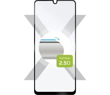 Ochranné tvrzené sklo FIXED Full-Cover pro Samsung Galaxy A33 5G, lepení přes celý displej, černé Finální Výprodej