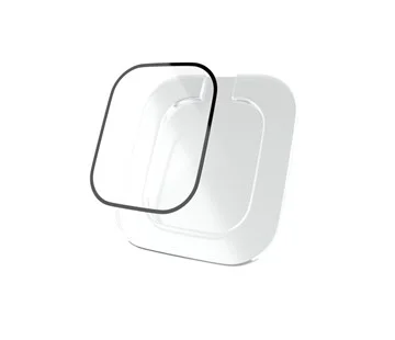 Levný Prémiové ochranné tvrzené sklo FIXED Armor s aplikátorem pro Apple Watch Ultra 49mm, černé