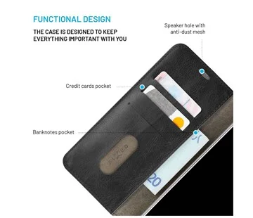 Pouzdro typu kniha FIXED Opus pro Xiaomi Redmi 15C 4G/5G, černé Omezená Nabídka