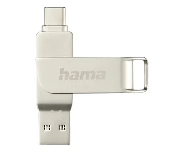 Sezónní Sleva Hama USB flash disk C-Rotate Pro, USB-C 3.1, 256 GB, 100 MB/s