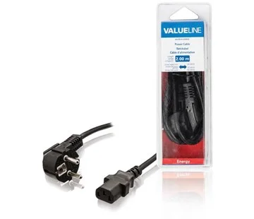 VALUELINE VLEB10100B20 IEC-320-C5, 2m Cenově Výhodný