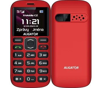 Aligator A720 4G Senior červeno-černý Kup Teď