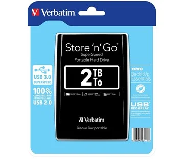 Speciální Cena Verbatim Store'n'Go 2TB Black (53177)