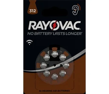 Výhodná Nabídka Varta Rayovac HAB 312/PR41, 8 ks