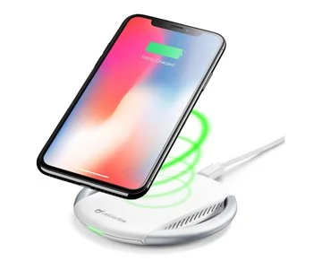 Cellularline WIRELESSPAD ADAPTIVE bezdrátová nabíječka 10W bílá Akční Nabídka