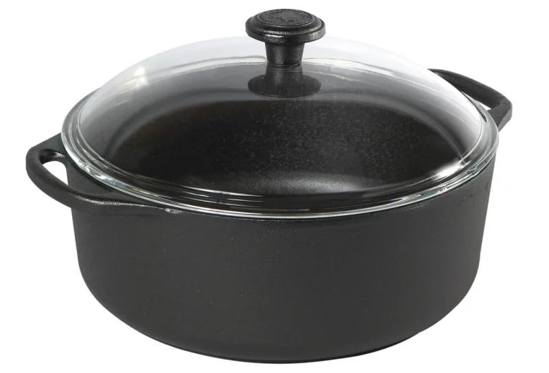 Zlevněný Litinový hrnec s poklicí 5,5 l