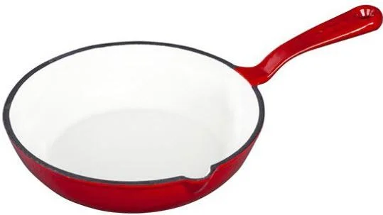 Speciální Cena TEREZA litinová pánev 21 cm Gourmetina stínově červená