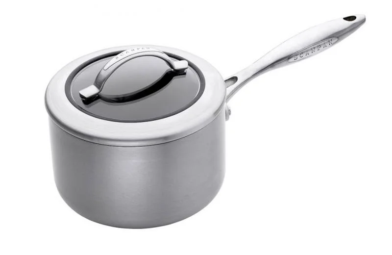 Ověřený Nerezový rendlík s víkem a ručkou - titanový povrch SCANPAN CTX 16 cm