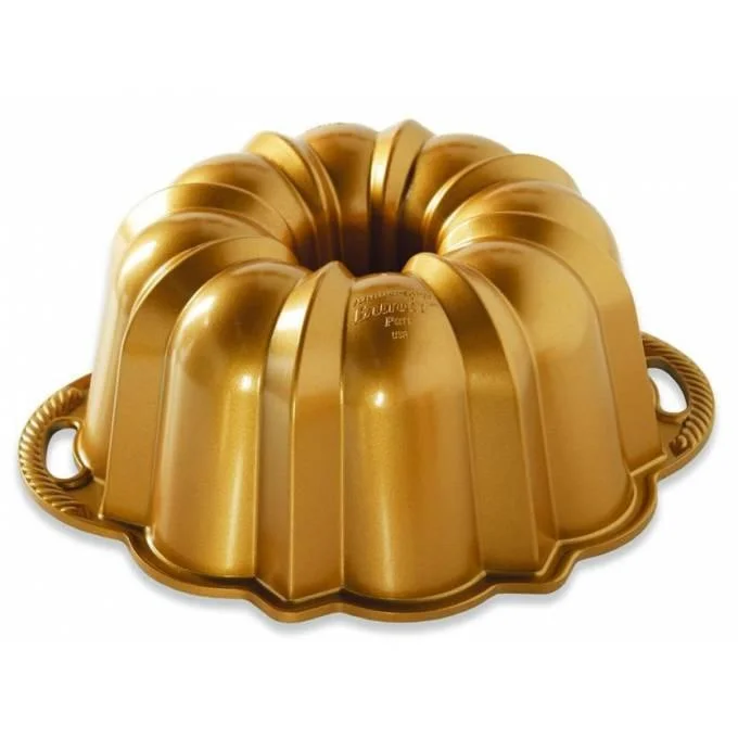 Nízká Cena Forma na bábovku Anniversary, zlatá střední