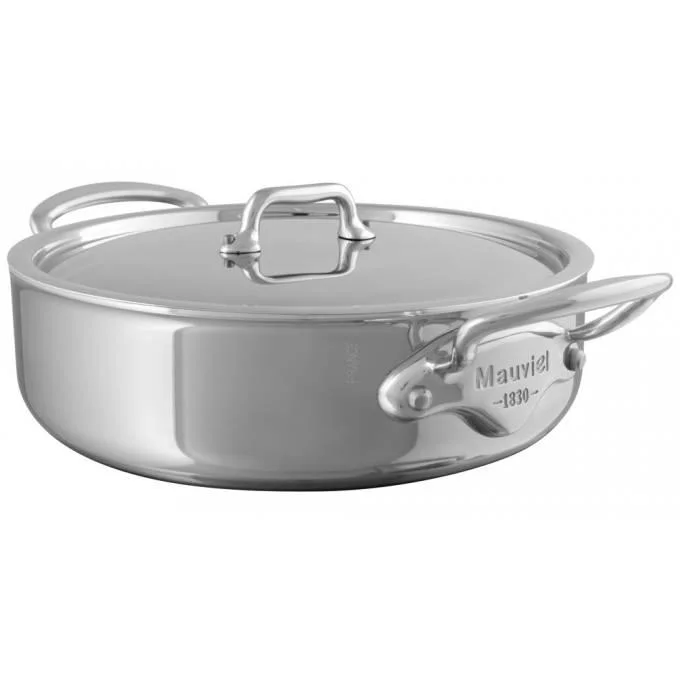 Koupit Online MAUVIEL M´cook kastrol nízký s nerezovou poklicí, 24 cm