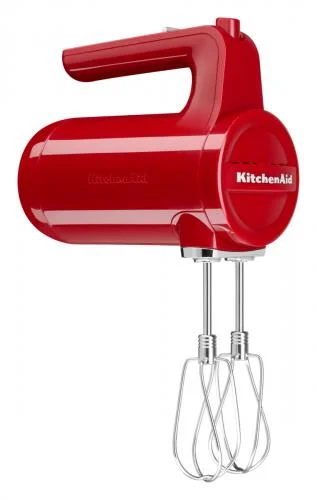Výprodej KitchenAid bezdrátový ruční šlehač 5KHMB732 královská červená