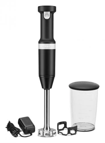 KitchenAid bezdrátový tyčový mixér 5KHBBV53 matná černá Akční Nabídka