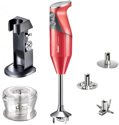 Vysoce Kvalitní Tyčový mixér Deluxe, typ D, 200 W, červený