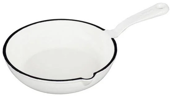 Akční Nabídka TEREZA litinová pánev 21 cm Gourmetina papírově bílá