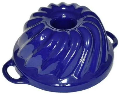 Nejprodávanější ELIŠKA litinová pečicí forma Gourmetina 20,3 x 9,5 cm noční modrá