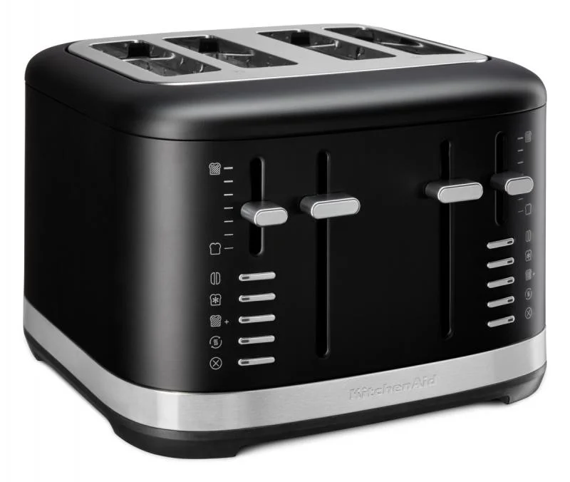 KitchenAid Toustovač s manuálním ovládáním 5KMT4109EBM matná černá Víkendová Akce