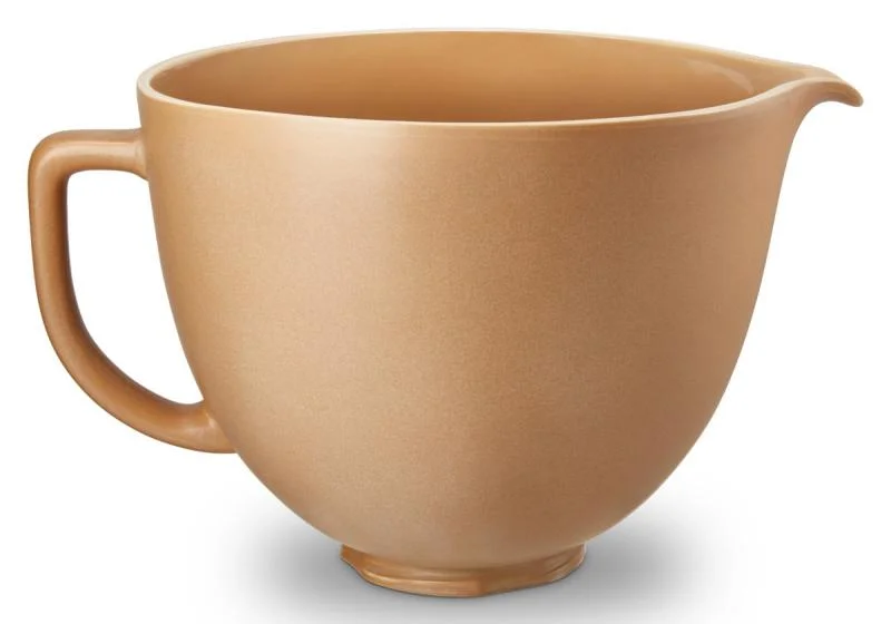 Cenová Bomba KitchenAid keramická mísa s výlevkou mocca 4,83 l