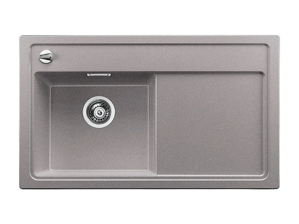 Kup Teď Blanco ZENAR 45 S Silgranit aluminium dřez vlevo s excentrem a skleněnou krájecí deskou