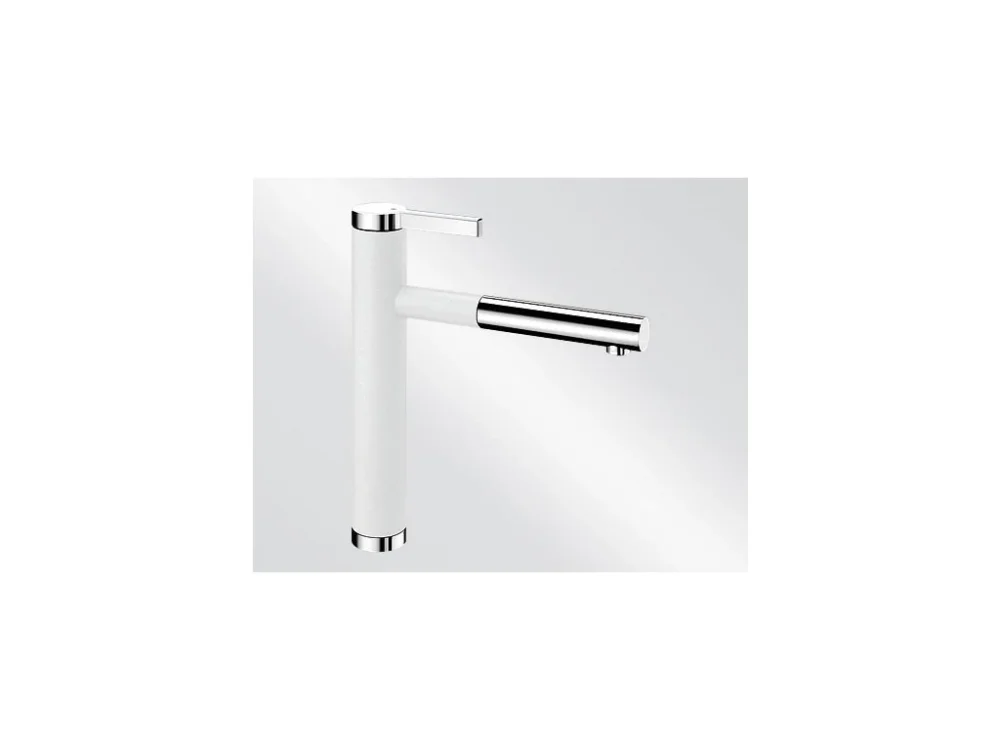 Blanco LINEE S Silgranit-look dvoubarevná bílá/chrom Poslední Šance