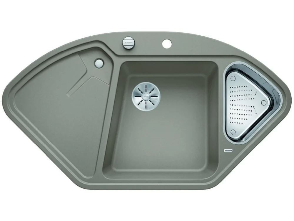Ihned K Objednání Blanco DELTA II InFino Silgranit tartufo s excentrem přísluš. ano