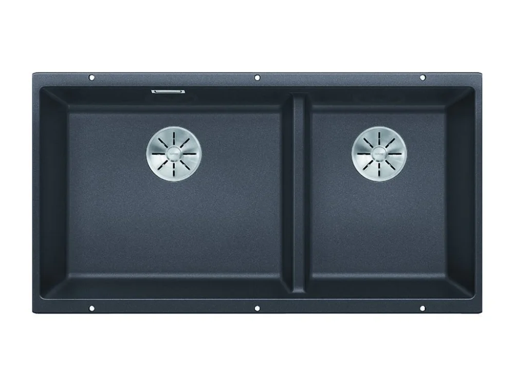 Expresní Doručení Blanco SUBLINE 480/320 U InFino Silgranit šedá skála dřez vlevo bez táhla