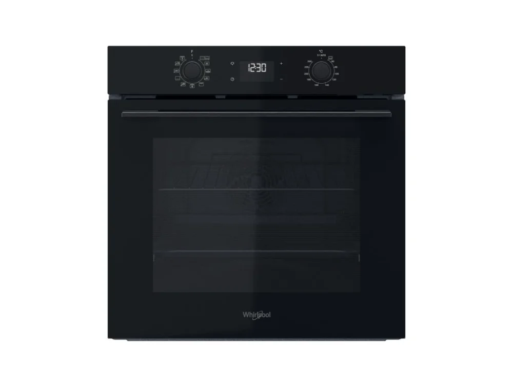 Vestavná elektrická trouba Whirlpool: černá barva - OMK58CU1SB Značkový
