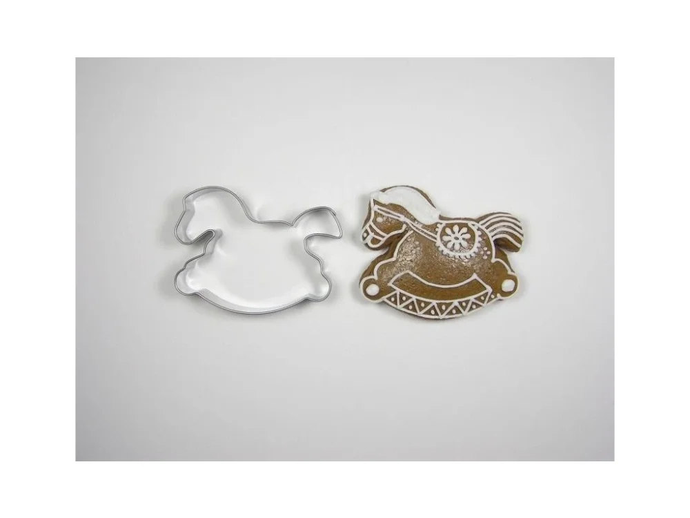 vykr.NR 0042 Kůň houpací, 4,8x6,7cm Nejlepší Volba