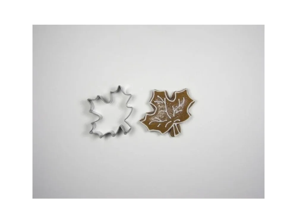 vykr.NR 0029 List javorový, 4,7x5cm Vysoce Kvalitní