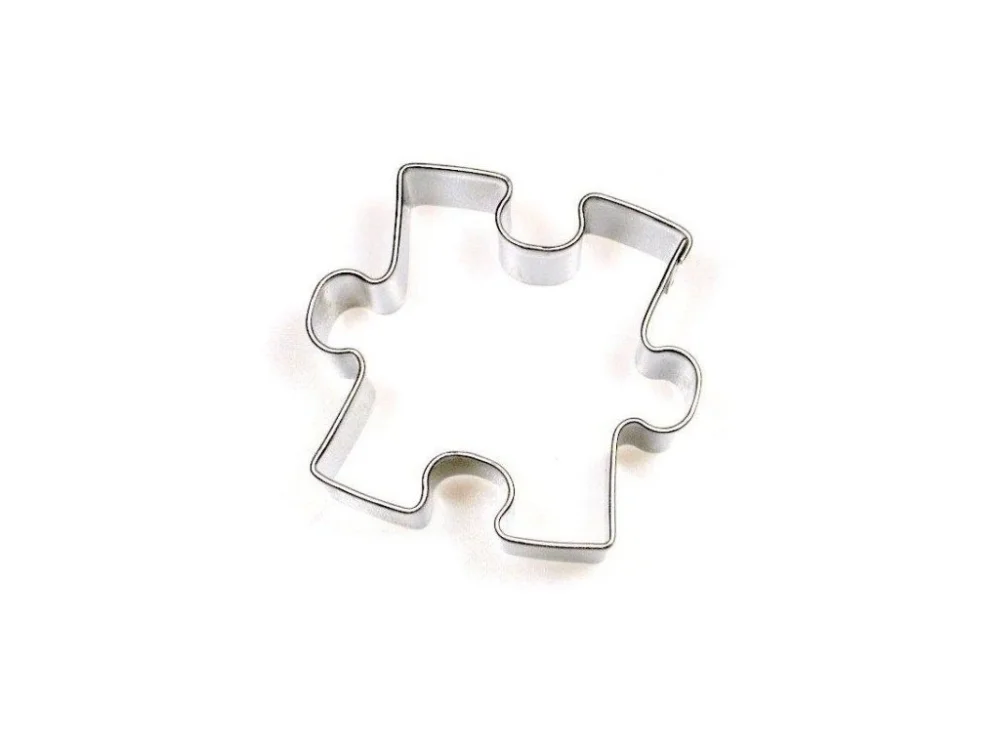 Formička vykrajovací sólo puzzle nerez 4,5 x 5 cm Zlevněný