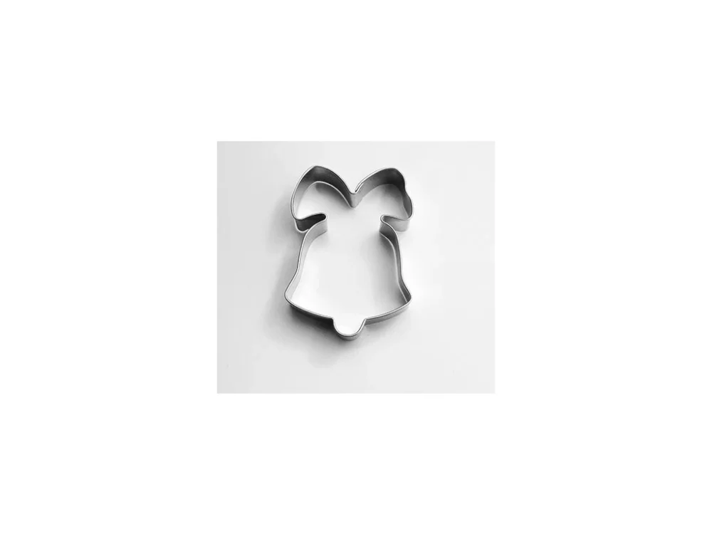 vykr.NR 0449 Zvon s mašlí, 7cm /nebal/ Sezónní Sleva