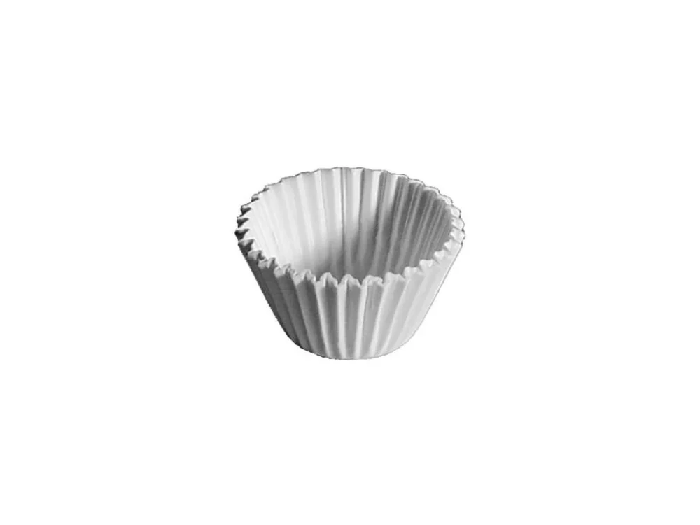 Dokud Zásoby Vydrží košíček d35x20mm, 100ks, bílý papír, MUFFINY