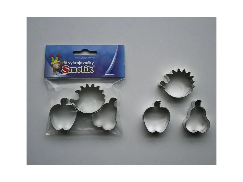 vykr. 0733 Ježek s ovocem, 3,4x4,3cm, sada-3ks Odeslání Ihned