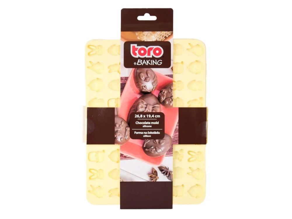 Nová Kolekce Silikonová forma na čokoládu TORO 54ks velikonoční
