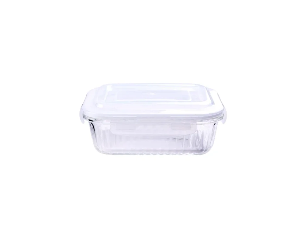Nejlepší Cena Skleněná zapékací miska s víkem KITCHISIMO 640ml borosilikát