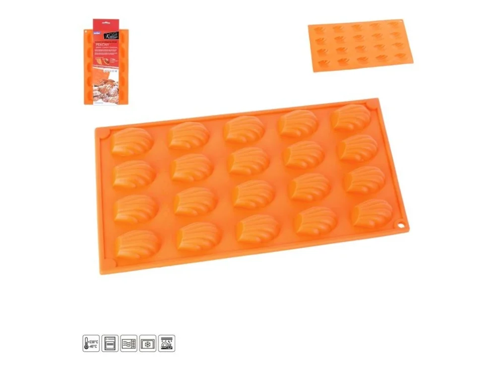 forma pracky 20-silikon 29x17x1cm, oranž Nízká Cena