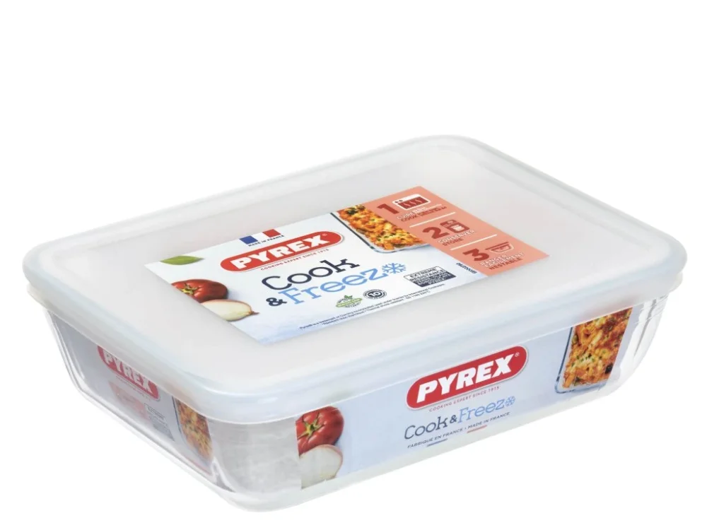 Vrácení Zdarma Skleněná dóza s víčkem PYREX 1500ml