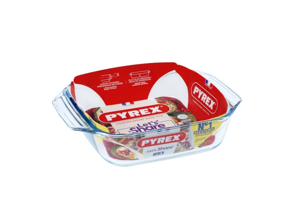 Skleněný pekáč s uchy PYREX 29x23cm/2,4l., borosilikát Kup Teď