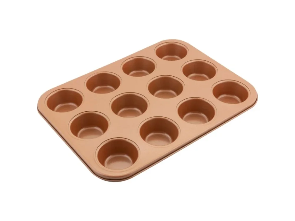 12 MUFINŮ 35,5X26,5 COPPER Ověřený