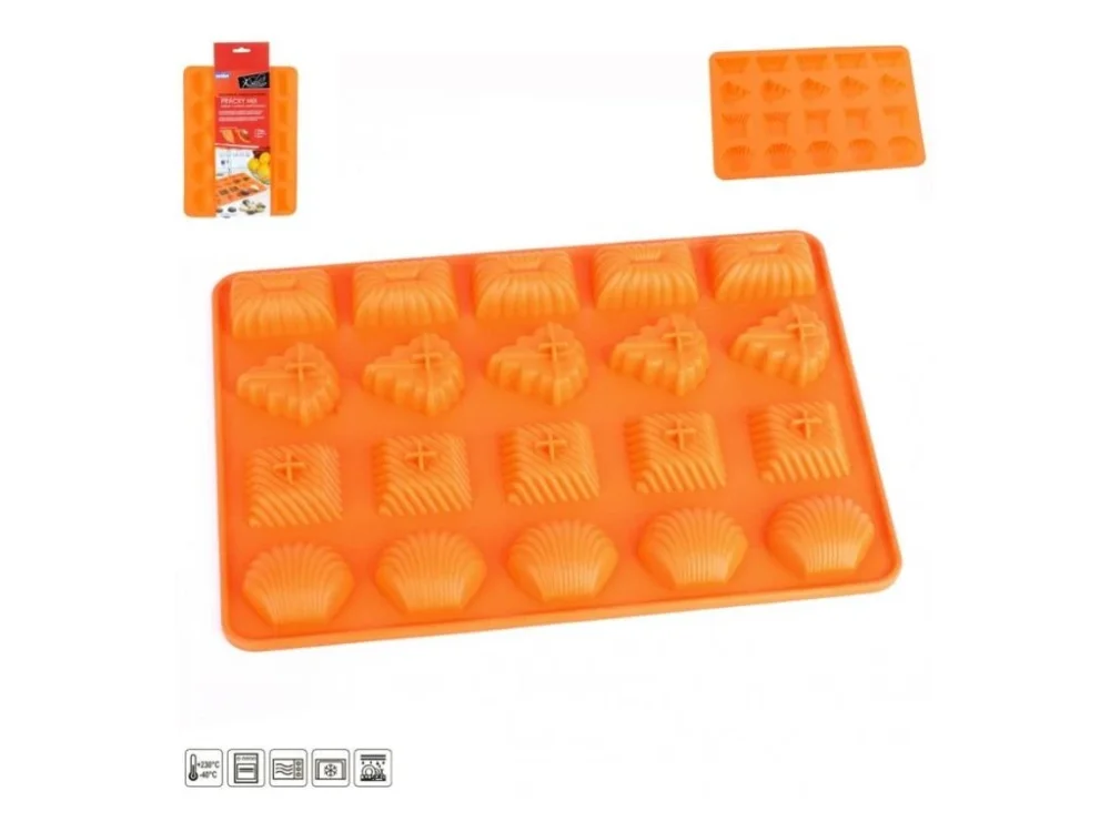 forma pracky 20-MIX-silikon 28,5x21x1,5cm, oranž Nakupujte Hned