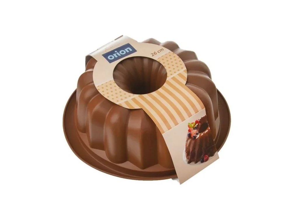 Odeslání Ihned bábovka d26x9,5cm hnědá, silikon